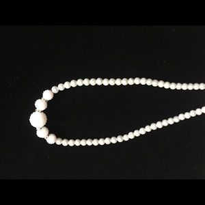 White necklace